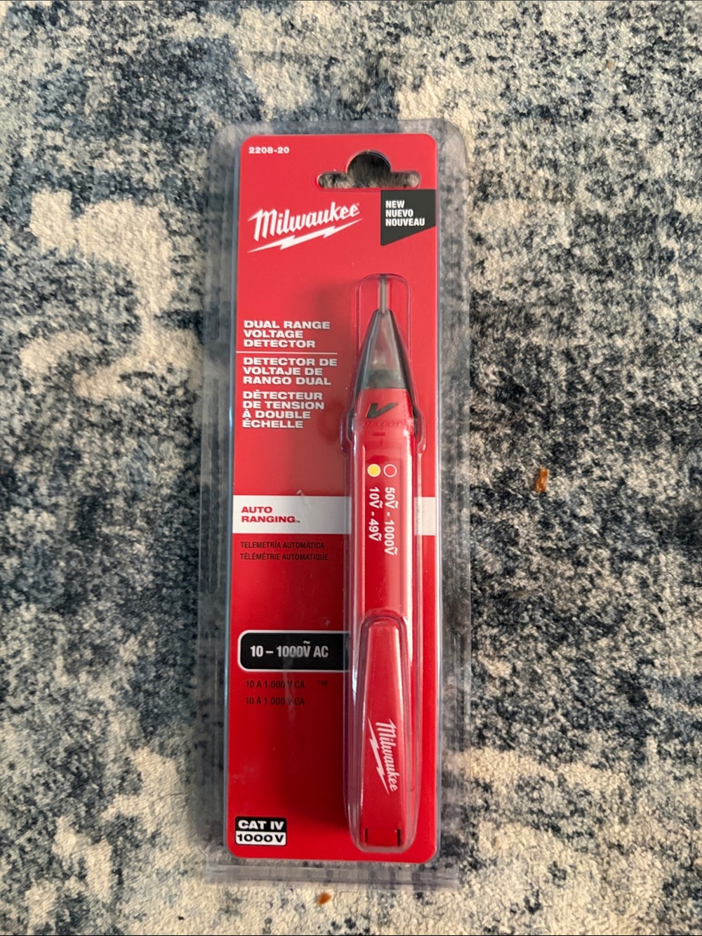 New Milwaukee Dual Range Voltage Detector 2208-20